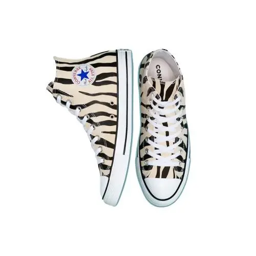 Converse shoes - WHITE/ZEBRA -U30 - 166258F 3