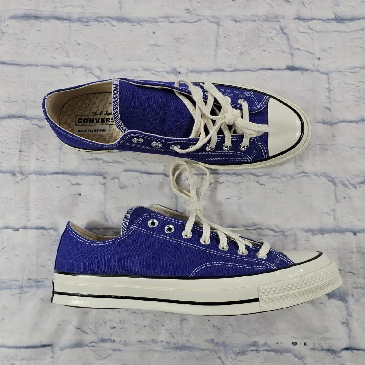 Converse Chuck 70 Ox Mens 12 Purple Low Top A09469F Sneakers