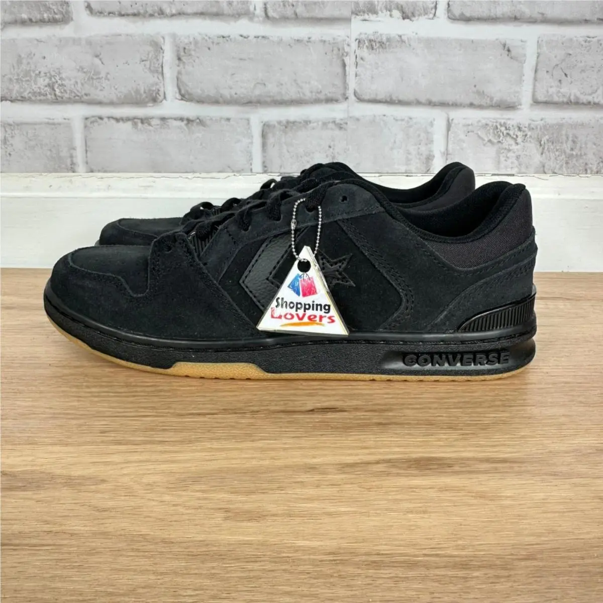 ⭐converse CL98 Low Top Size 7.5 Men`s Shoes Sneakers Leather Black A14182C