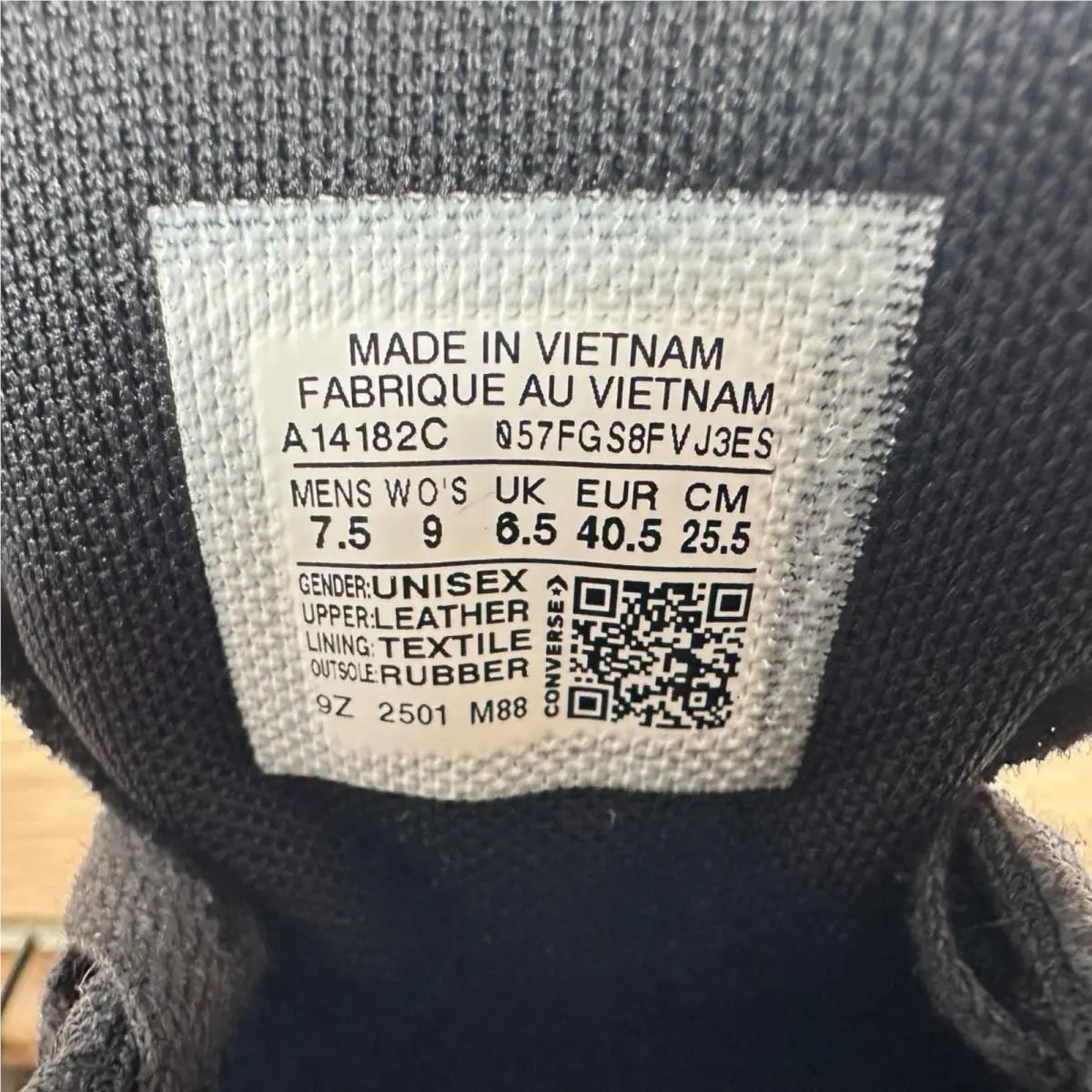 Converse shoes - Black (UPC: 194435594972) 6