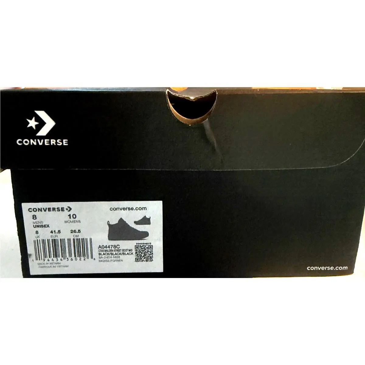 Converse shoes - Converse All Star Malden Street Boot High Top Sneaker - Malden Street Boot - Black 6