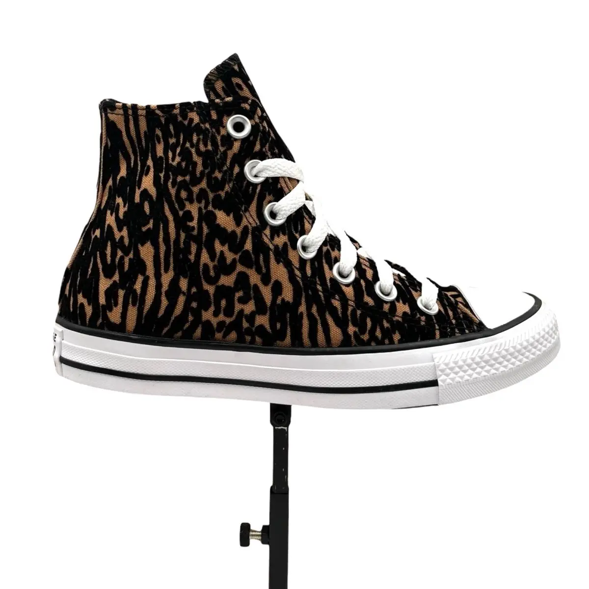 Converse Chuck Taylor All Star Womens Athletic High Top Shoes 6.5 Brown Leopard