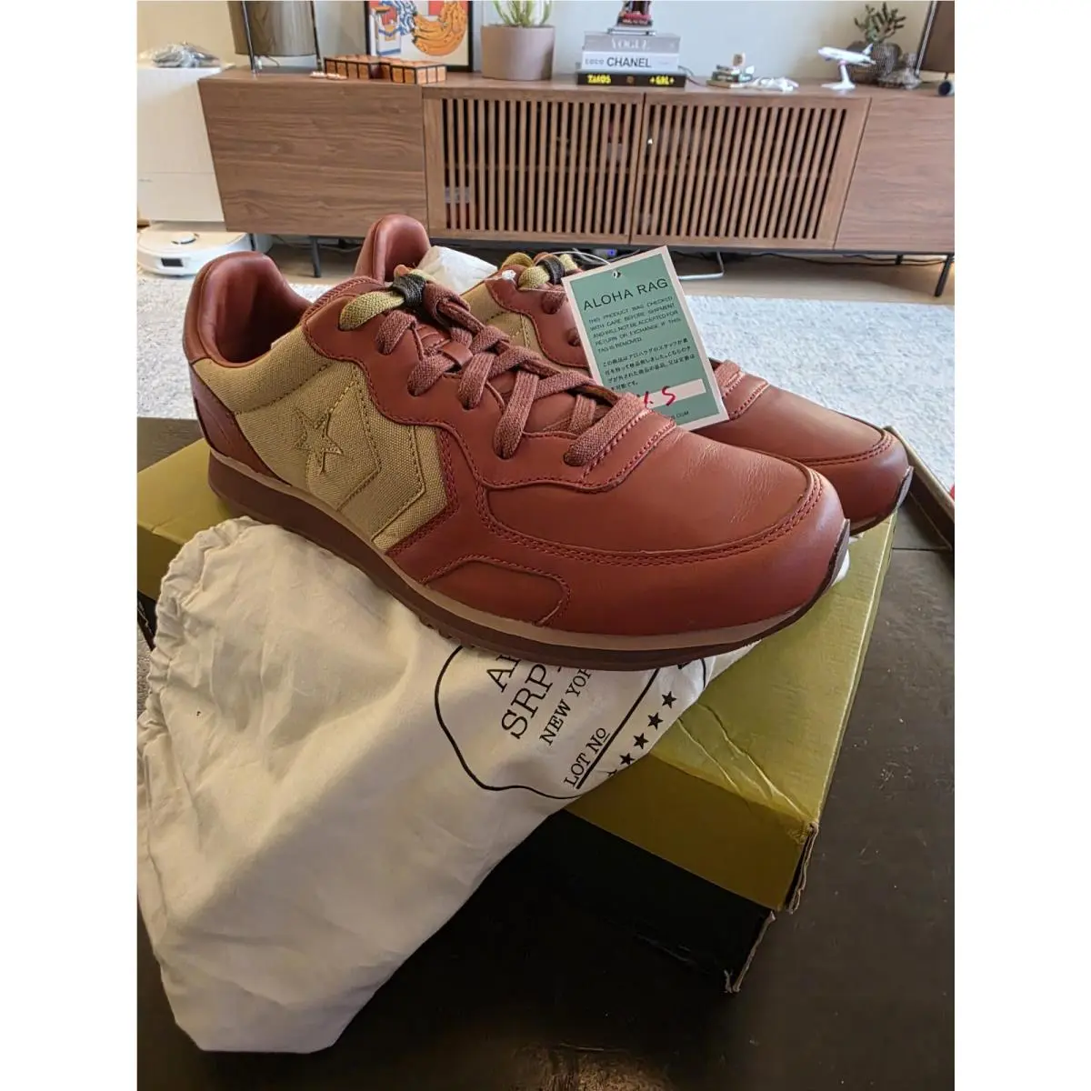 Converse x Aloha Rag Auckland Racer Ox Picante Amber Men’s Size 12