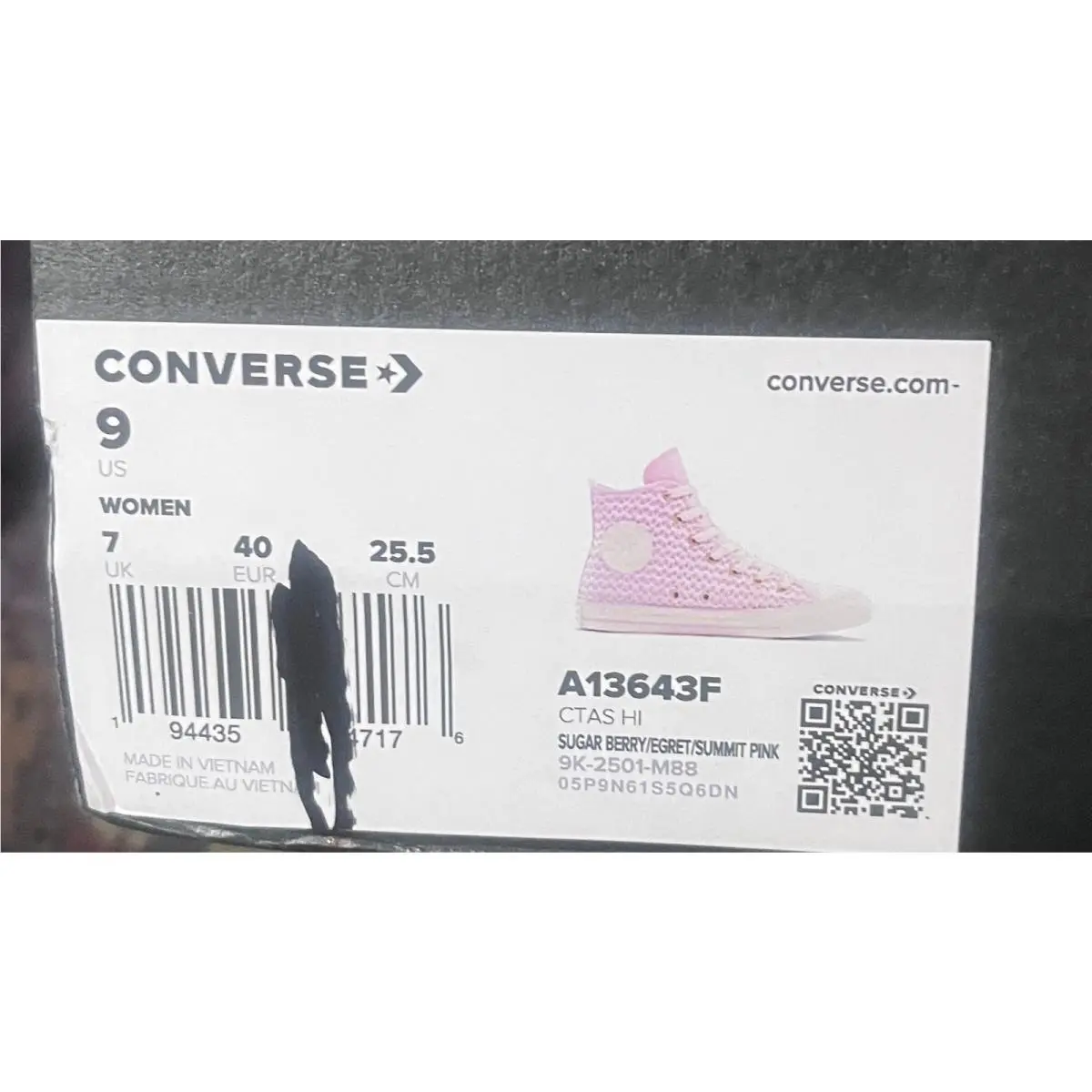 Converse shoes - Pink 8