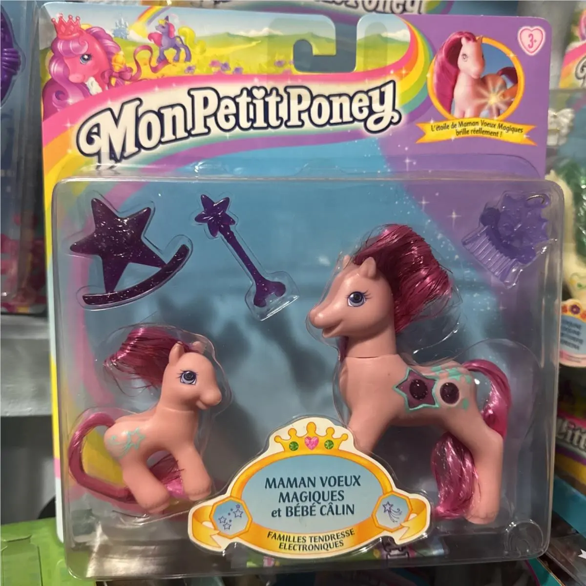 My Little Pony G2 Light Up Familiy Twinkle Star and Baby Twinkles 1999 Hasbro