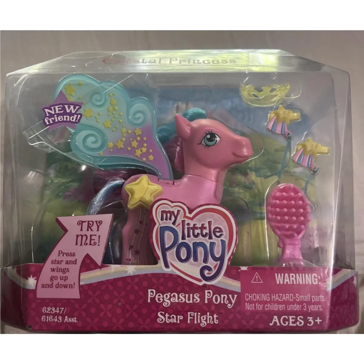 Star Flight 2006 G3 My Little Pony Crystal Princess - Pegasus Pony