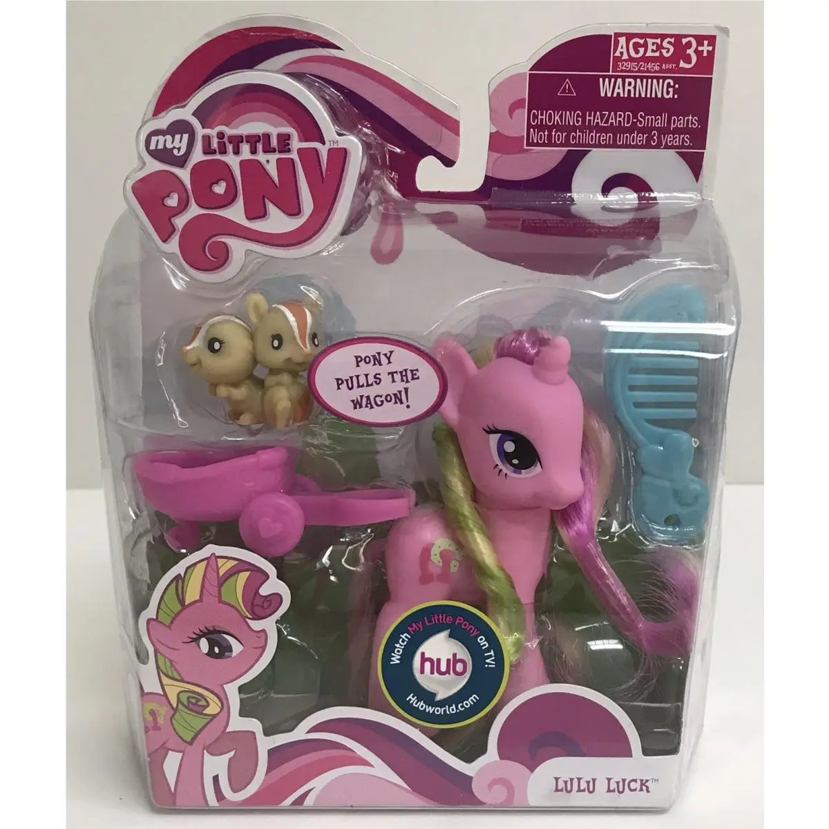 Lulu Luck Wagon Chipmunks - Nip G4 My Little Pony
