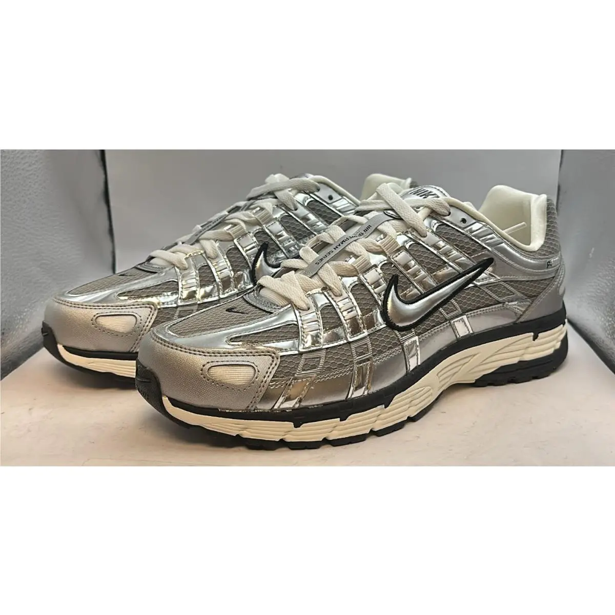 Nike shoes - Nike P-6000 - CN0149-001 - Metallic Silver / Sail / Black 7