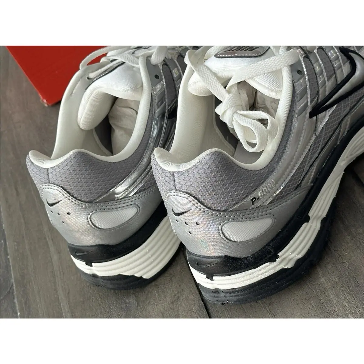 Nike shoes - Nike P-6000 - CN0149-001 - Metallic Silver (UPC: 193153783385) 9