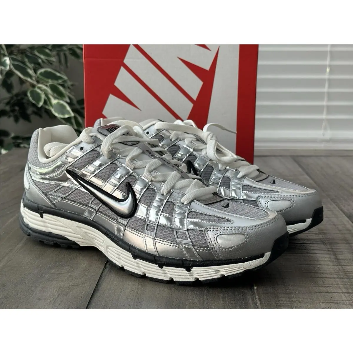 Nike shoes - Nike P-6000 - CN0149-001 - Metallic Silver (UPC: 193153783385) 10