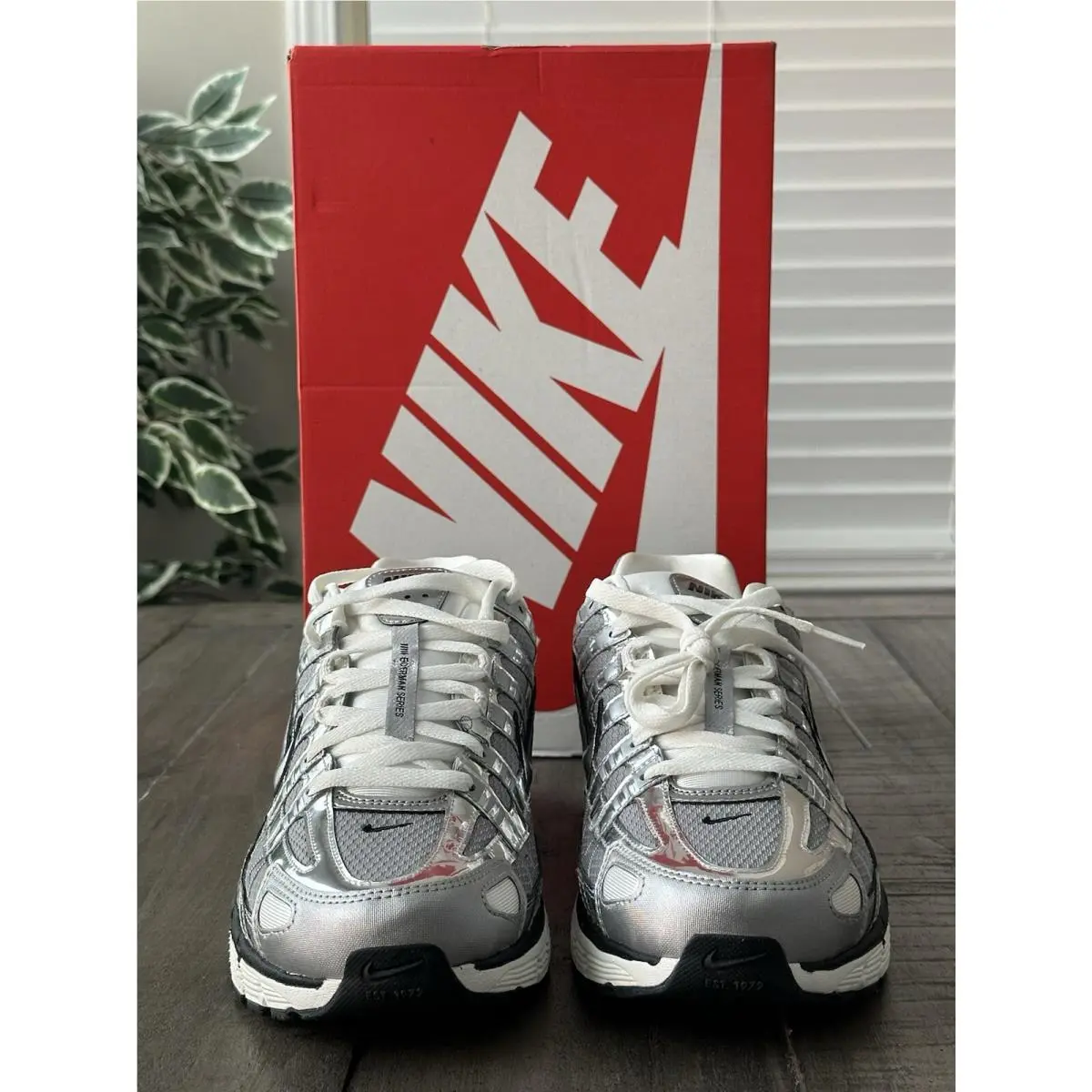 Nike shoes - Nike P-6000 - CN0149-001 - Metallic Silver (UPC: 193153783385) 1