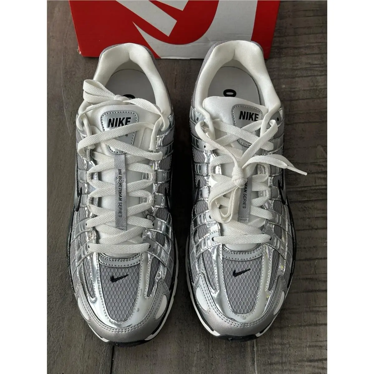 Nike shoes - Nike P-6000 - CN0149-001 - Metallic Silver (UPC: 193153783385) 2