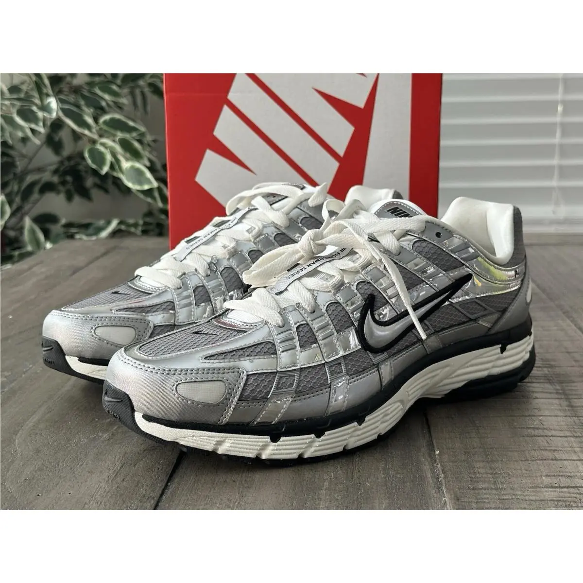 Nike shoes - Nike P-6000 - CN0149-001 - Metallic Silver (UPC: 193153783385) 3