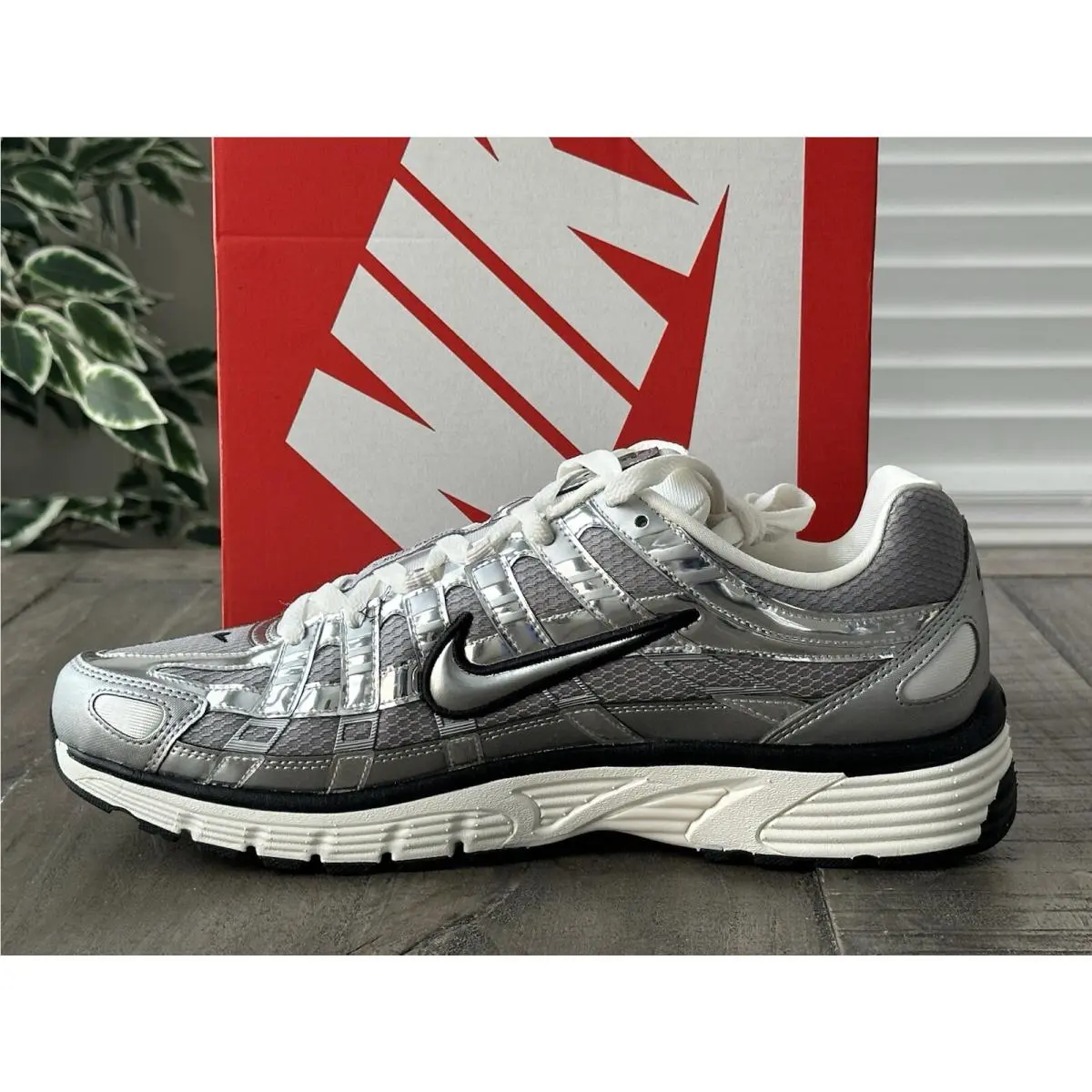 Nike shoes - Nike P-6000 - CN0149-001 - Metallic Silver (UPC: 193153783385) 5