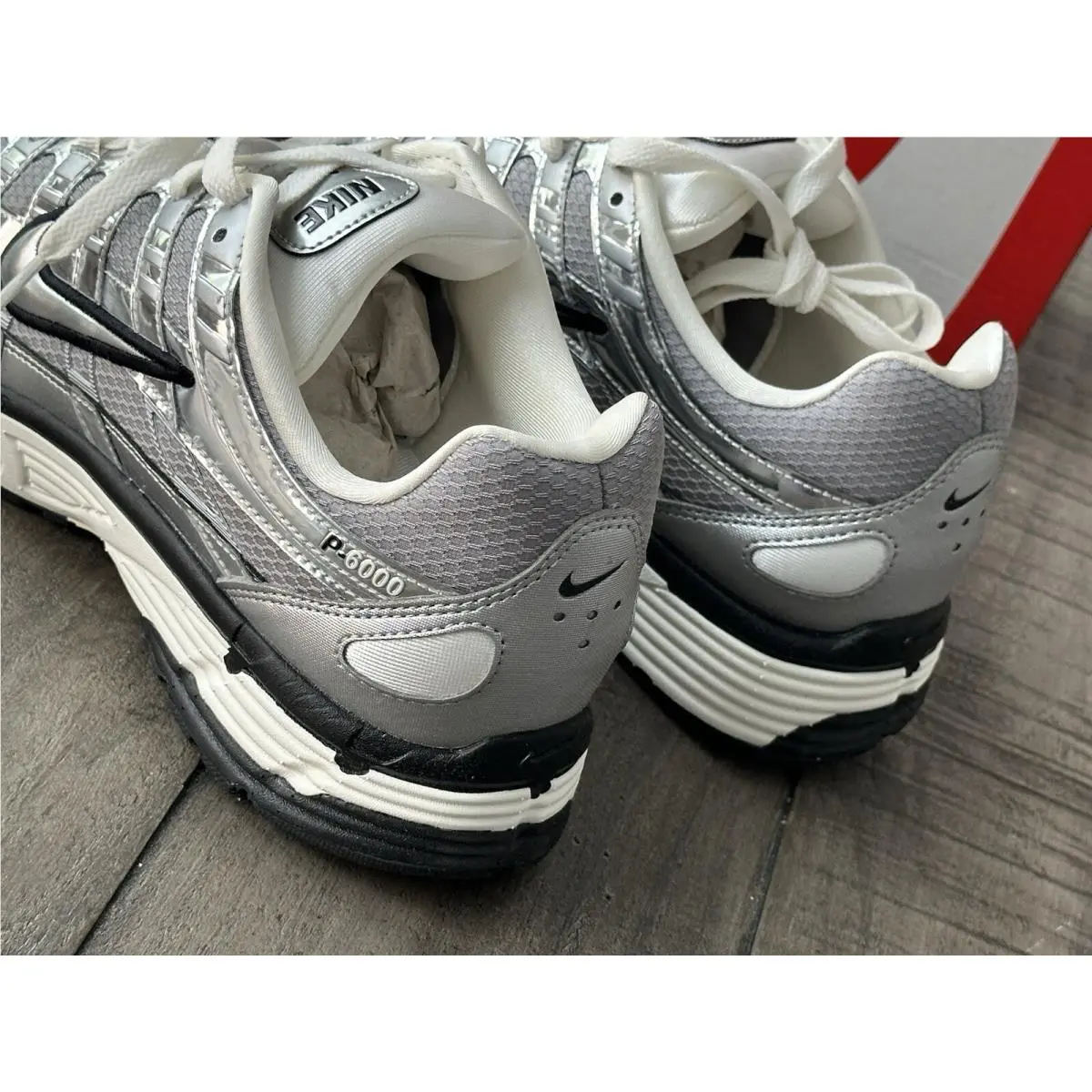Nike shoes - Nike P-6000 - CN0149-001 - Metallic Silver (UPC: 193153783385) 6