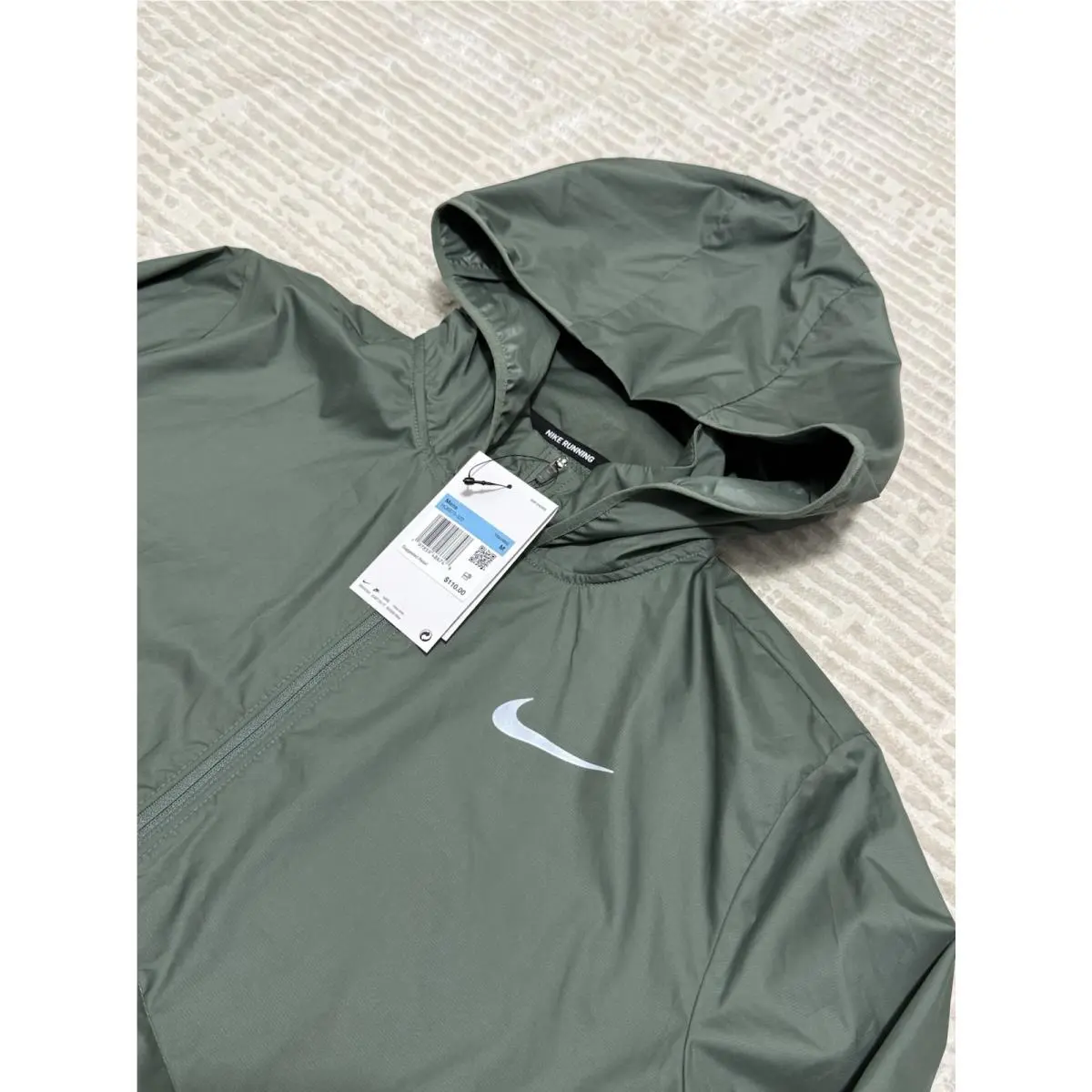 Nike clothing - 2024 Men REPEL Unlimited Hoody Hoodie Full-Zip Top GYM Jackets - FB7552-010 - Green 1