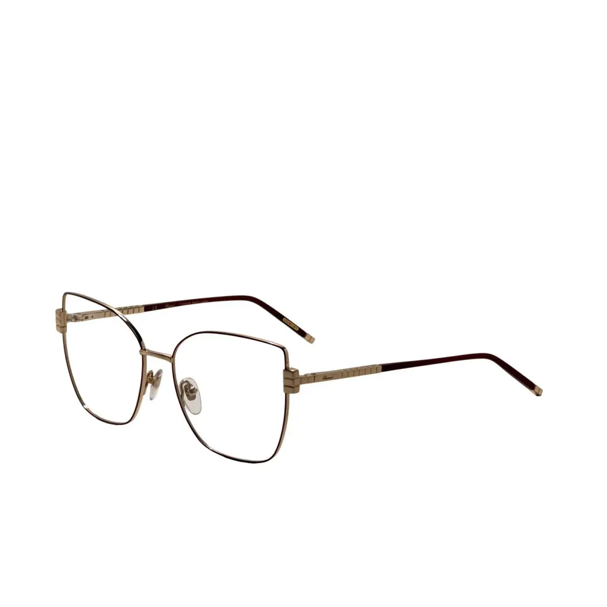 Chopard Women`s 56 mm Burgundy Gold Opticals VCHG01M560307