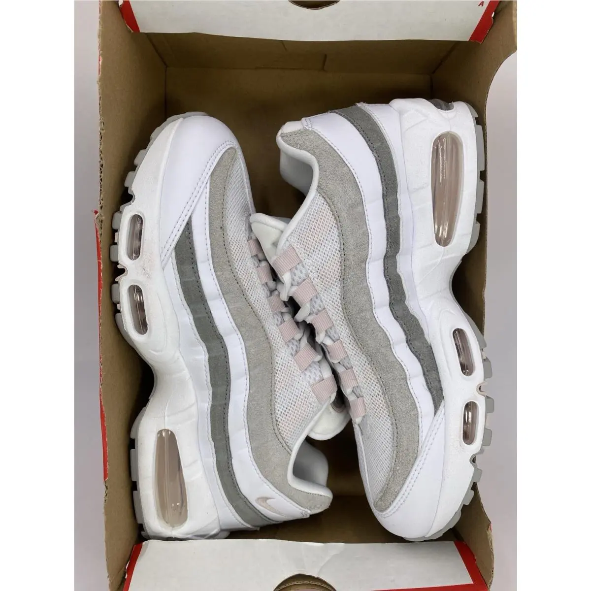 Nike shoes - Nike Air Max 95 - Air Max - IB6396 102 - White/Silt Red-Light Charcoal (UPC: 198486884679) 6