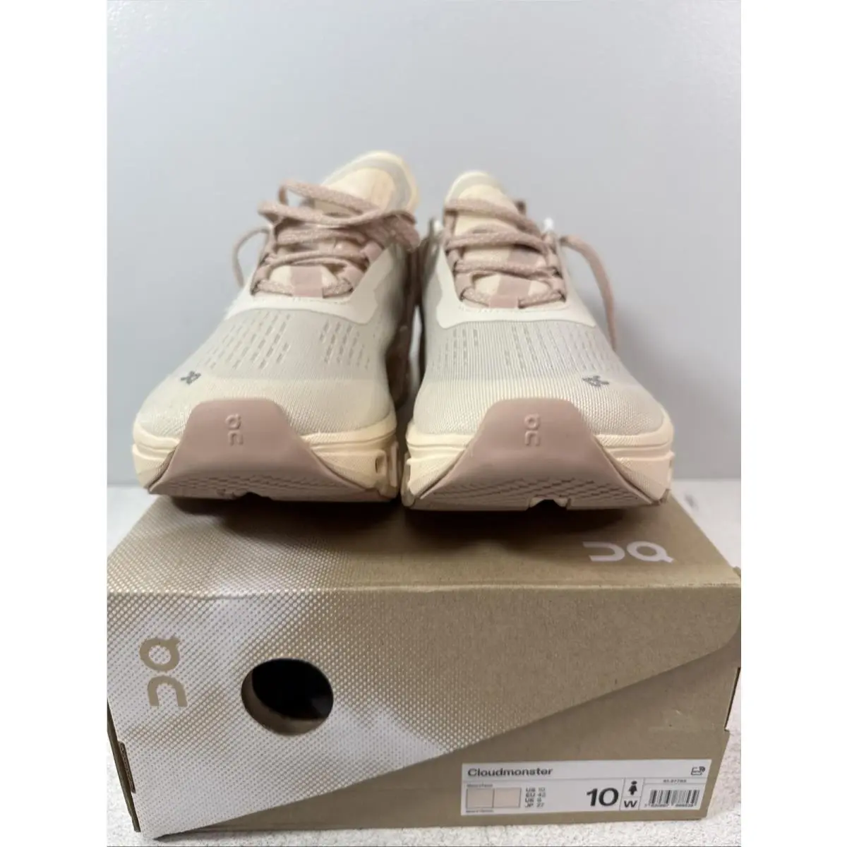 On-Running shoes - On Cloudmonster - Cloudmster - Moon/Fawn (UPC: 7630867888539) 3