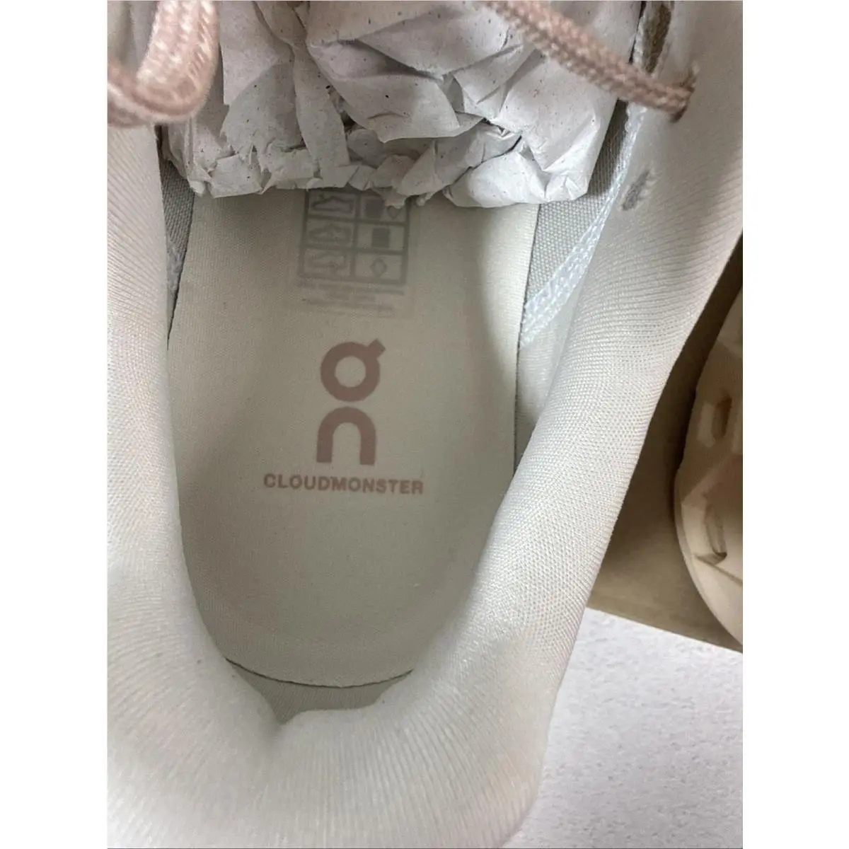 On-Running shoes - On Cloudmonster - Cloudmster - Moon/Fawn (UPC: 7630867888539) 11