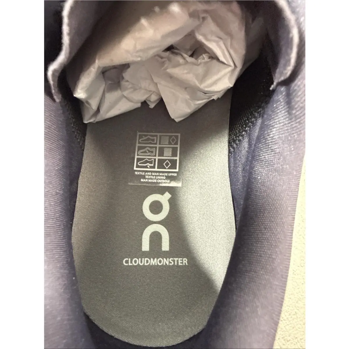On-Running shoes - On Cloudmonster - Cloudmster - Glacier/Black 10