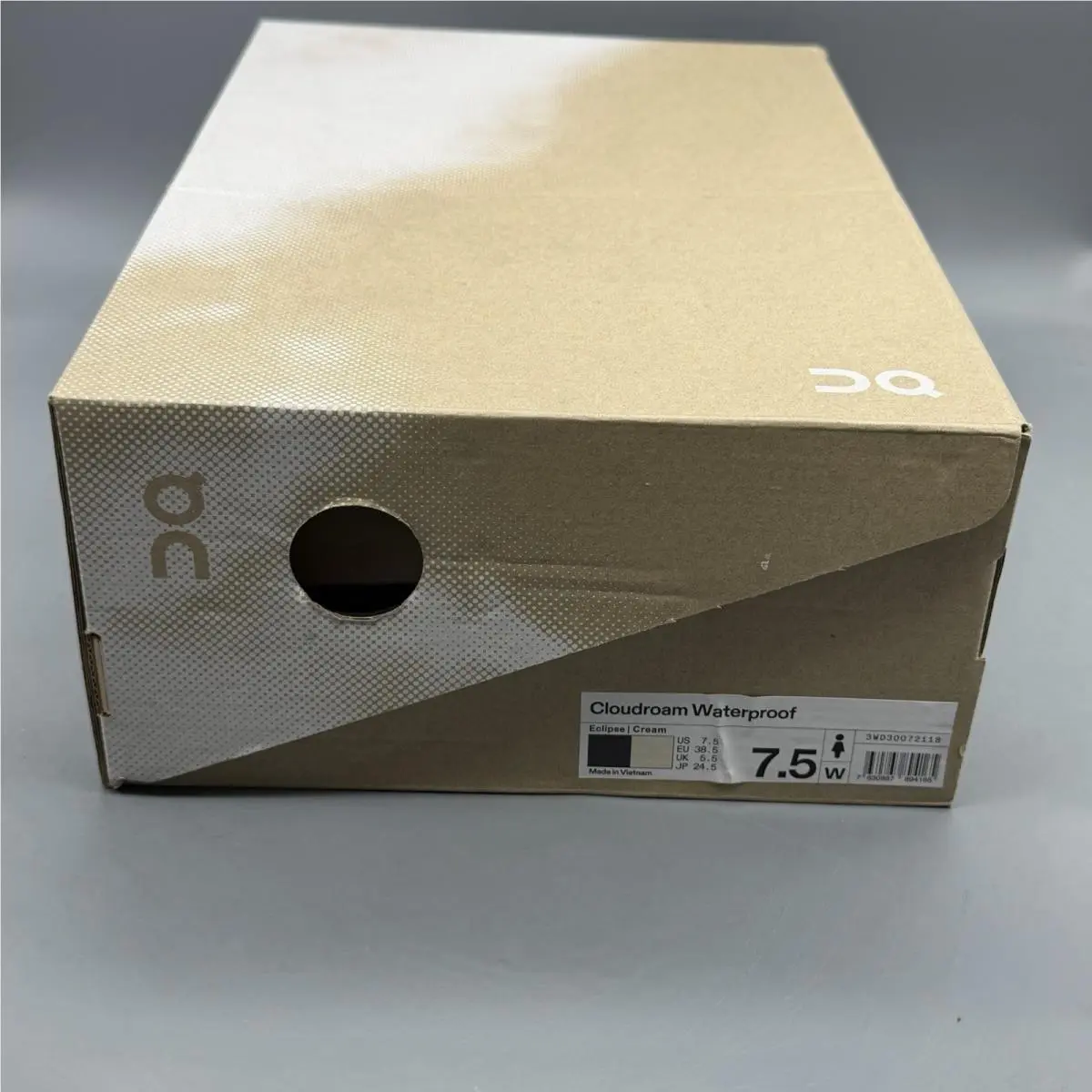 On-Running shoes - On Cloudroam Waterproof - Cloudroam Waterproof - 3WD30072118 - Eclipse/Cream (UPC: 7630867894165) 13