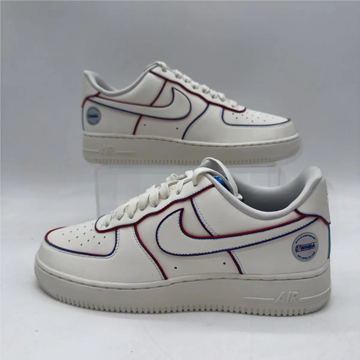 Nike Women`s Size 9.5 Air Force 1 `07 IR1968 133 White Basketball Sneaker - White