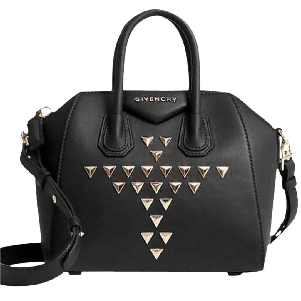 Givenchy Mini Antigona Black Leather Crossbody Bag