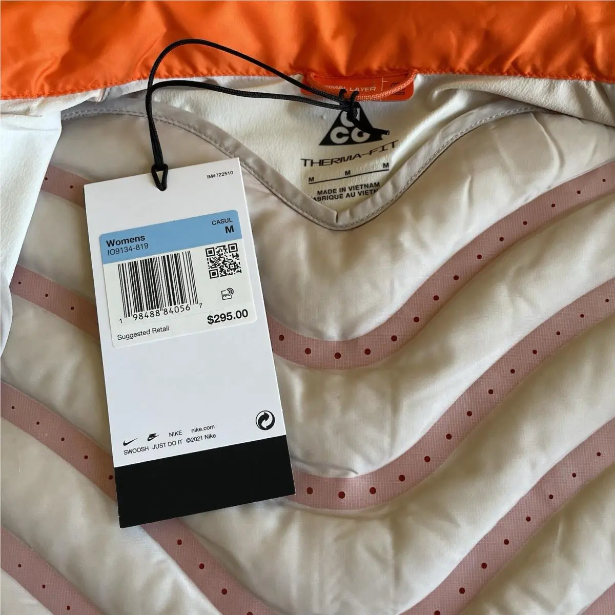 Nike clothing - IO9134-819 - IO9134-819 - Orange (UPC: 0198488840567) 8