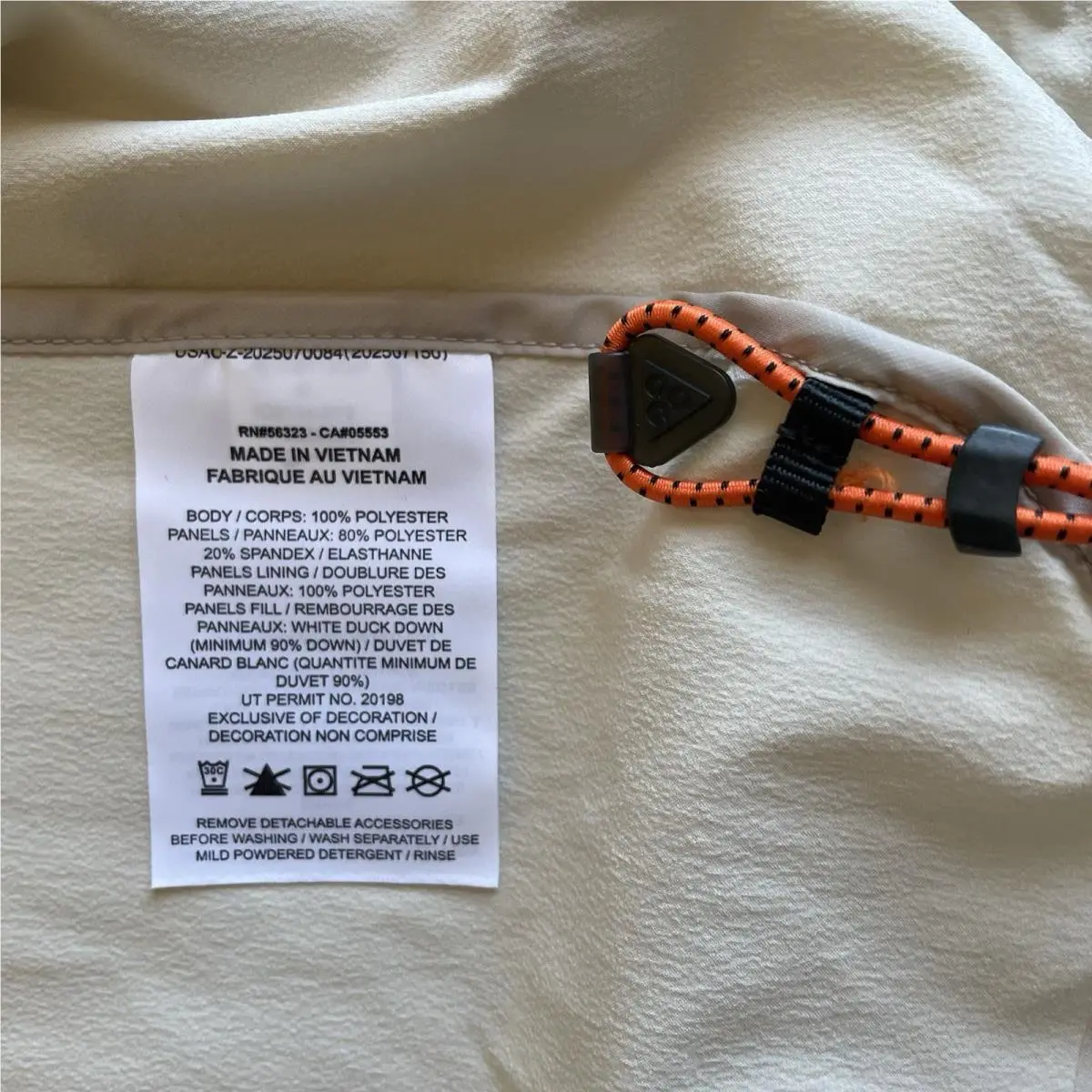 Nike clothing - IO9134-819 - IO9134-819 - Orange (UPC: 0198488840567) 9
