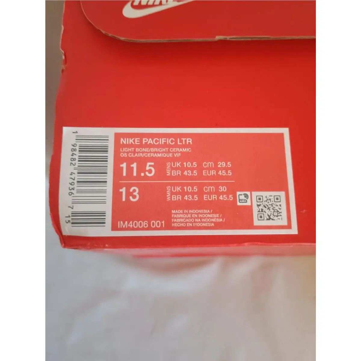 Nike shoes - Nike Pacific LTR - Pacific LTR - IM4006-001 - Light Bone, Orange, Black 5