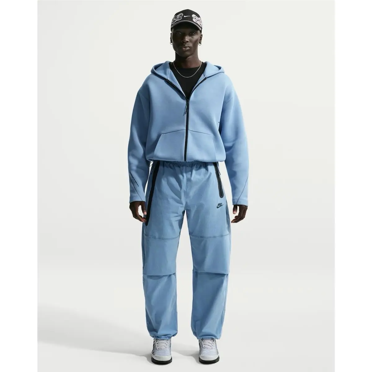 Nike Tech Dri-fit Woven Pants Work Blue Black Men’s Sz 4XL IU6966-486