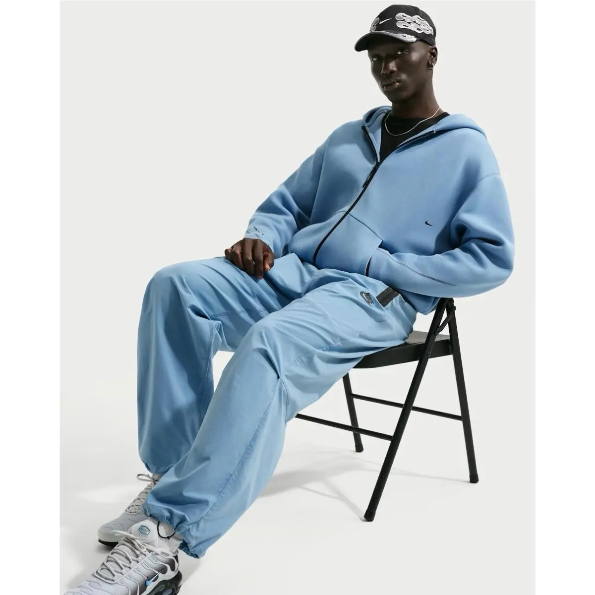 Nike clothing - Nike Tech - Tech - IU6966486 - Work Blue/Black 2