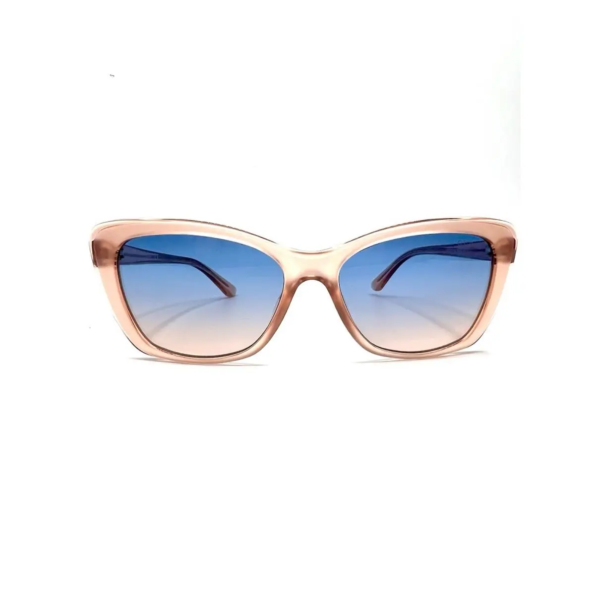 Guess GU7774 74W Cat Eye Crystal Pink Sunglasses 55-16-40