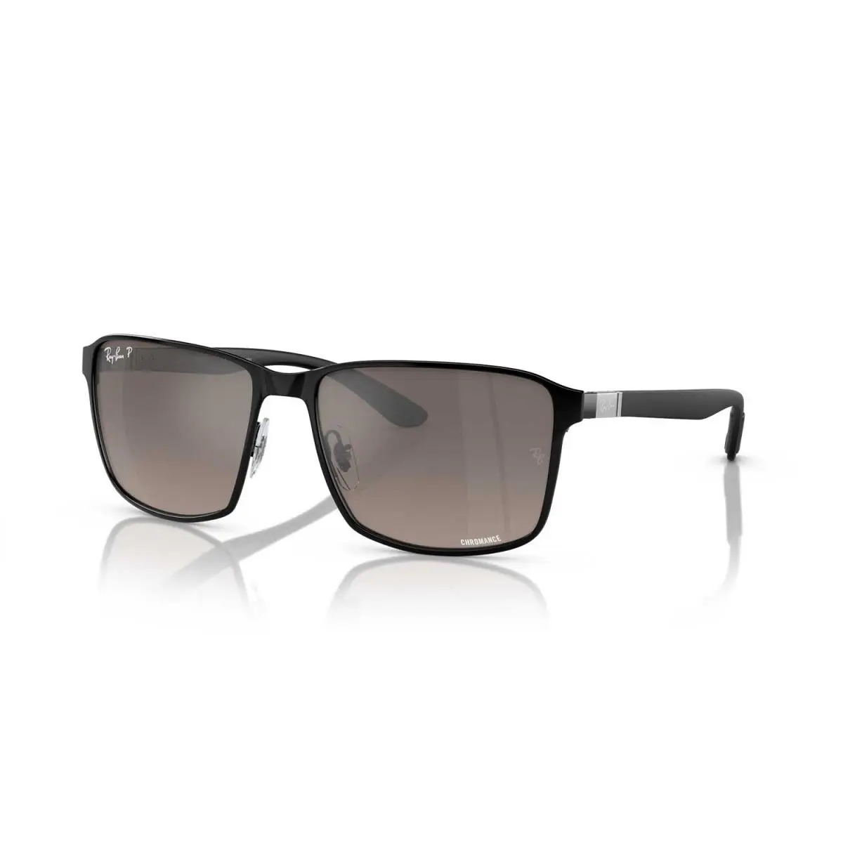 Ray-ban RB3721CH Chromance Polarized Sunglasses - Black Frame - Gray Lenses by Ray-Ban