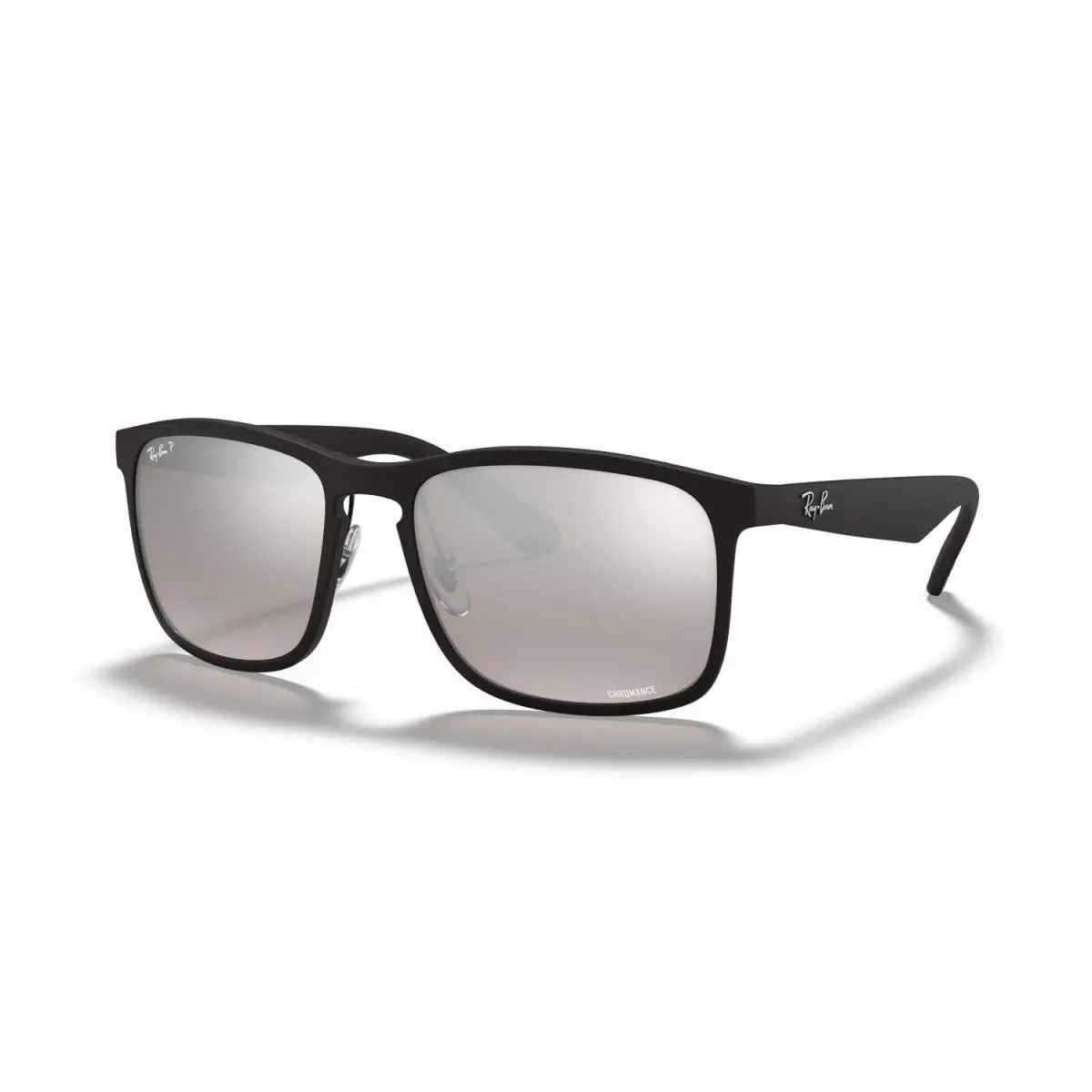 Ray-ban RB4264 Chromance Polarized Sunglasses - Matte Black Frame Silver Lenses by Ray-Ban