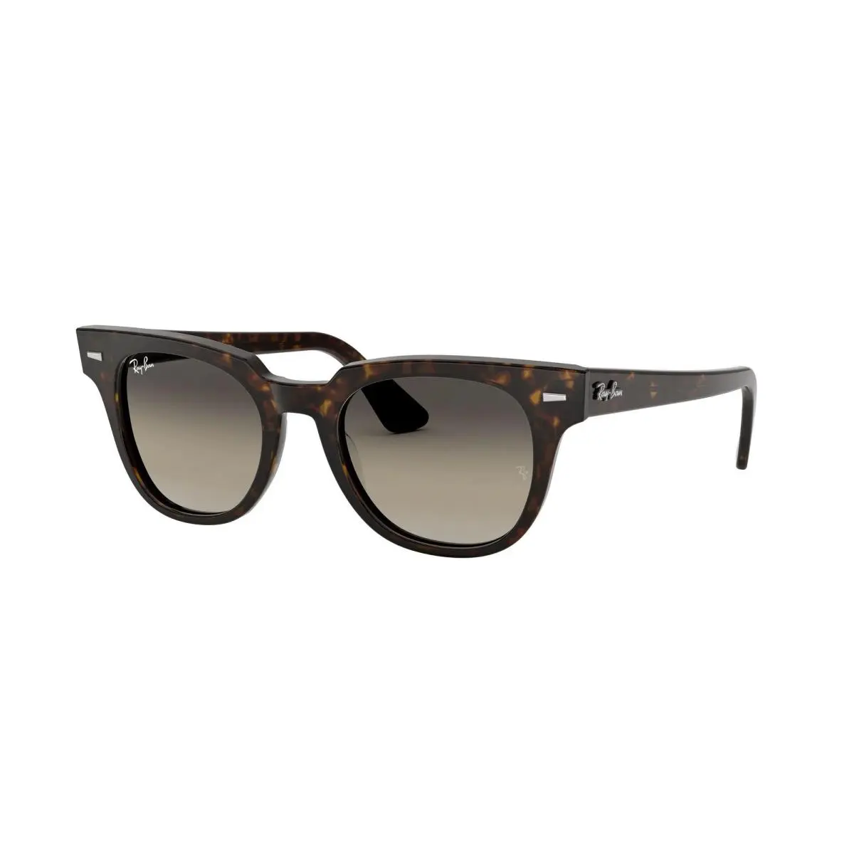 Ray-ban Meteor 2168 Sunglasses- Tortoise/ Clear Gradient Grey - Frame: Black, Eyewear frame: Tortoise