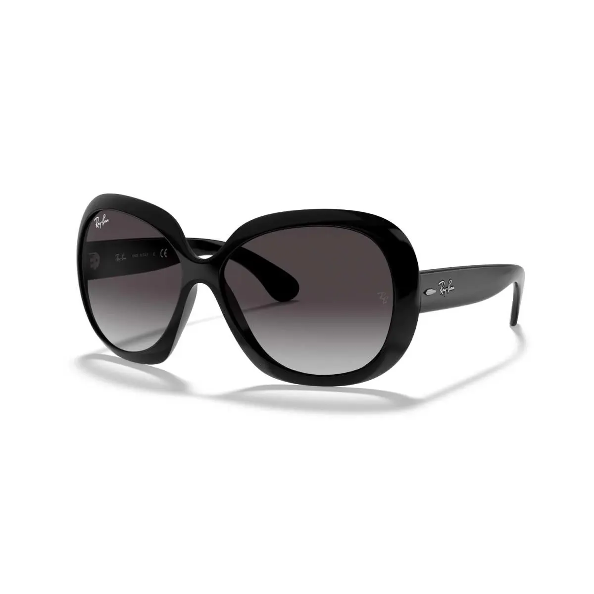 Ray-ban Jackie Ohh II Sunglasses - Polished Black Frame - Gray Lenses by Ray-Ban