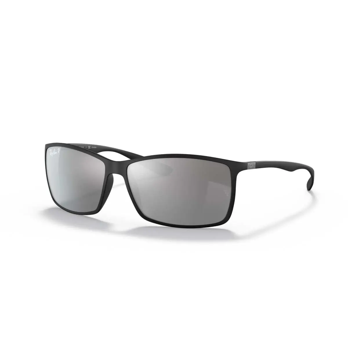 Ray-ban RB4179 Liteforce Polarized Sunglasses Matte Black Frame Gray Mirror Lens by Ray-Ban