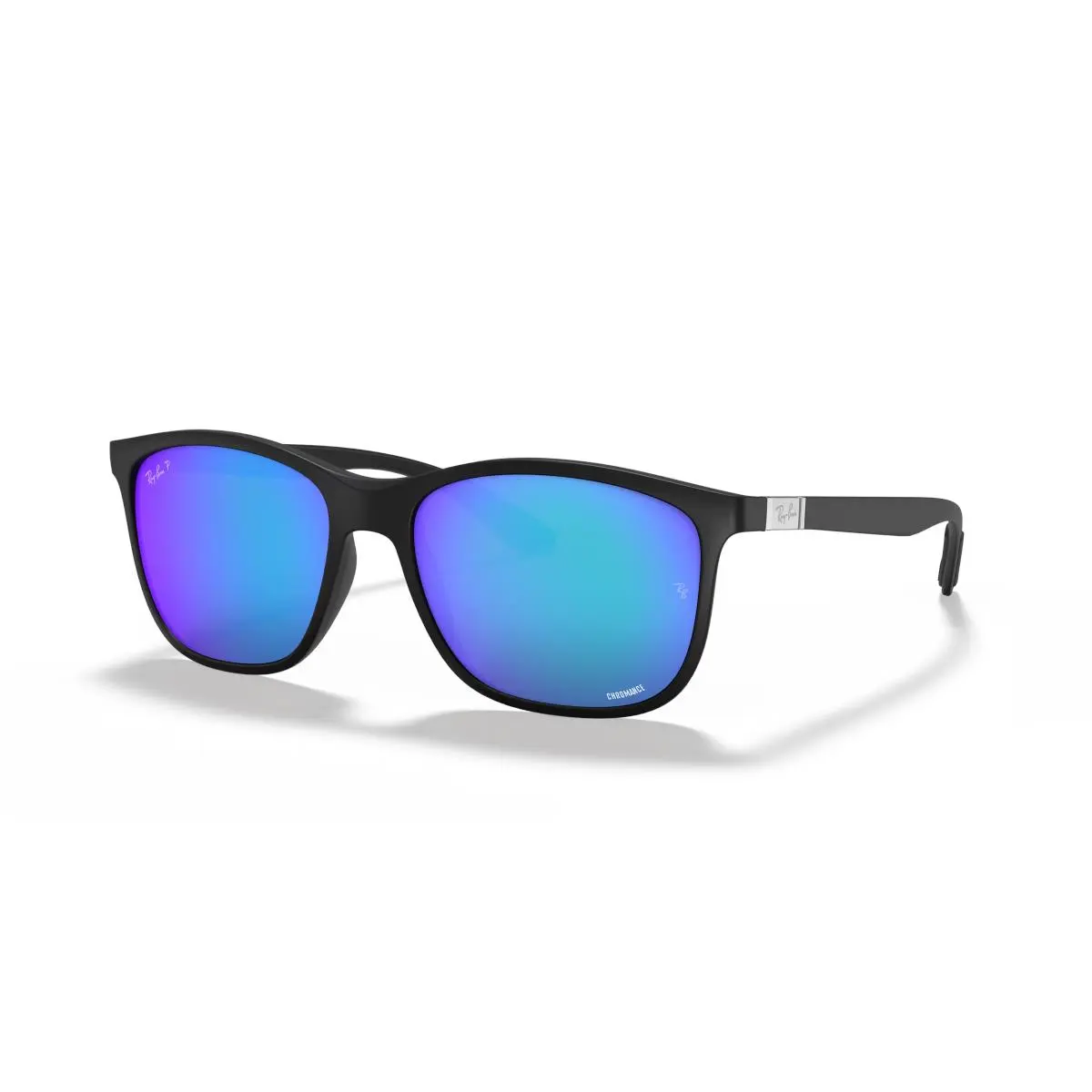 Ray-ban 0RB4330CH Chromance Sunglasses-matte Black / Green Blue Polarized Lens