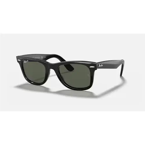 Ray-bans RB2140 Wayfarer Classic- Polished Black / Green Polarized