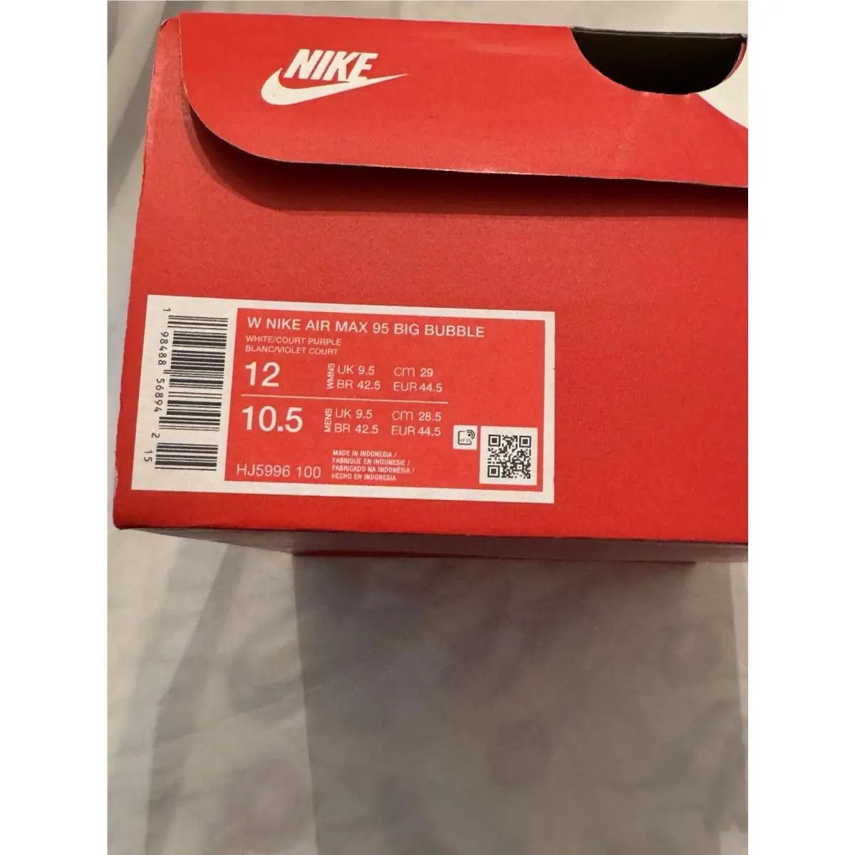 Nike shoes - Nike Air Max 95 - Air Max - HJ5996-100 - Purple 17
