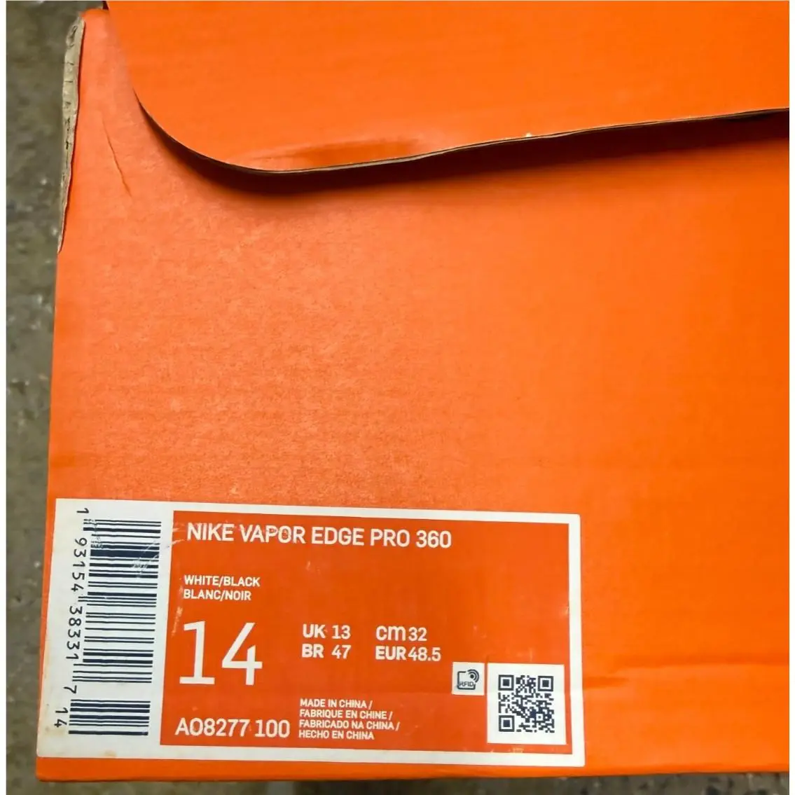Nike shoes - Nike Vapor Pro - Vapor Pro - A08277-001 - White 0