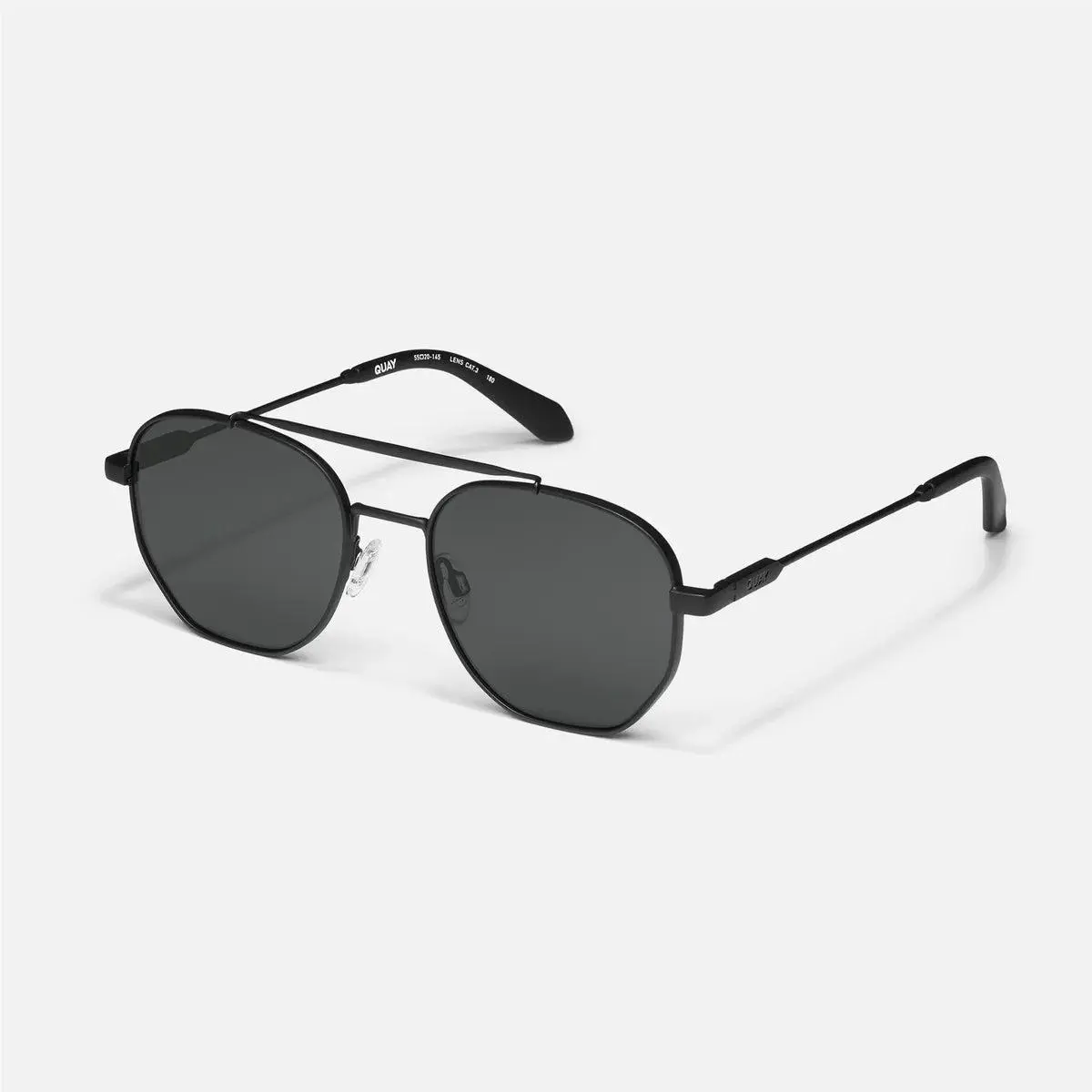 Quay Locals Only- Matte Black Frame / Smoke Lens