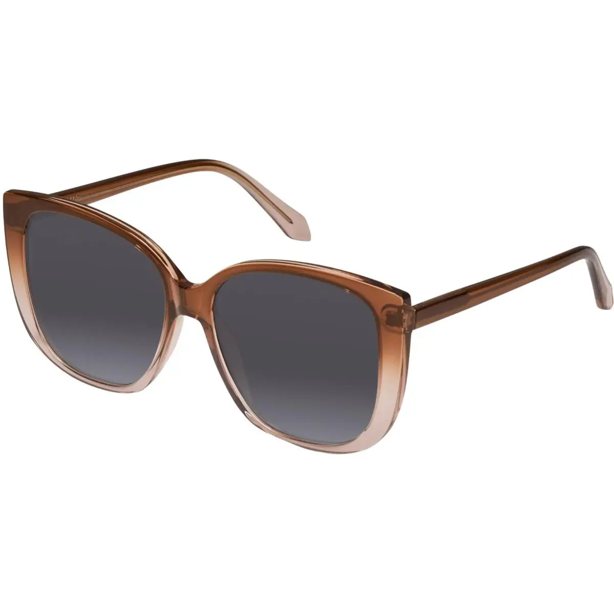 Quay Ever After Women Cat Eye Polarized Sunglasses Brown Doe 58mm 4 Lens Options Smoke Grey Polar by QUAY