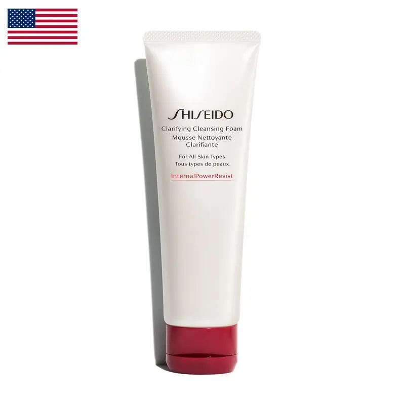 Shiseido Clarifying Cleansing Foam - 125 Ml - Cleanses Balances Removes