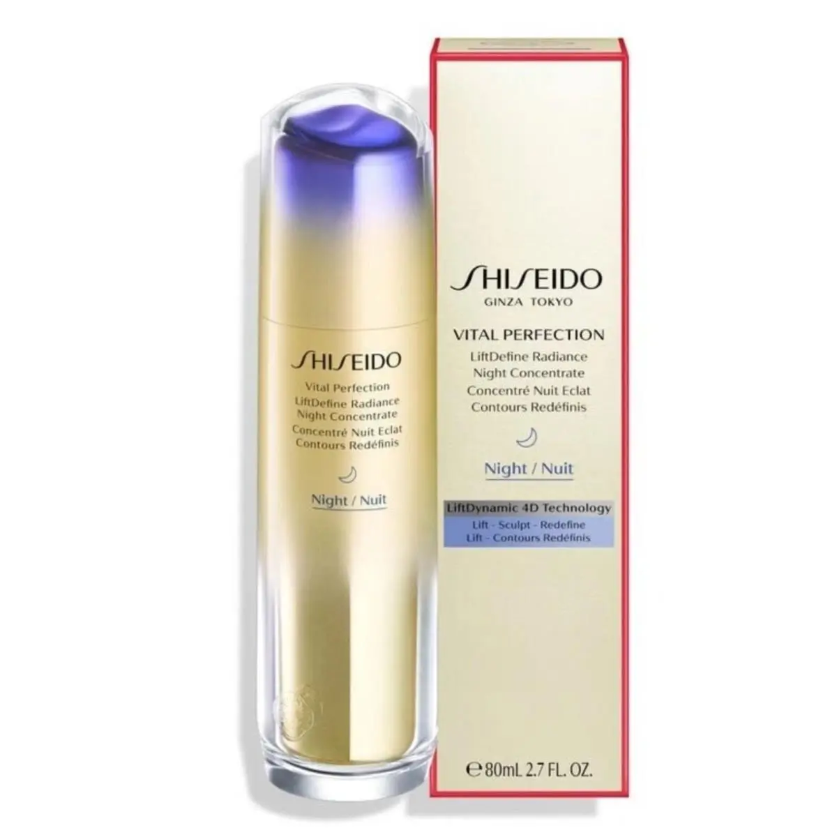 Shiseido Vital Perfection Liftdefine Radiance Night Concentrate 1.3oz