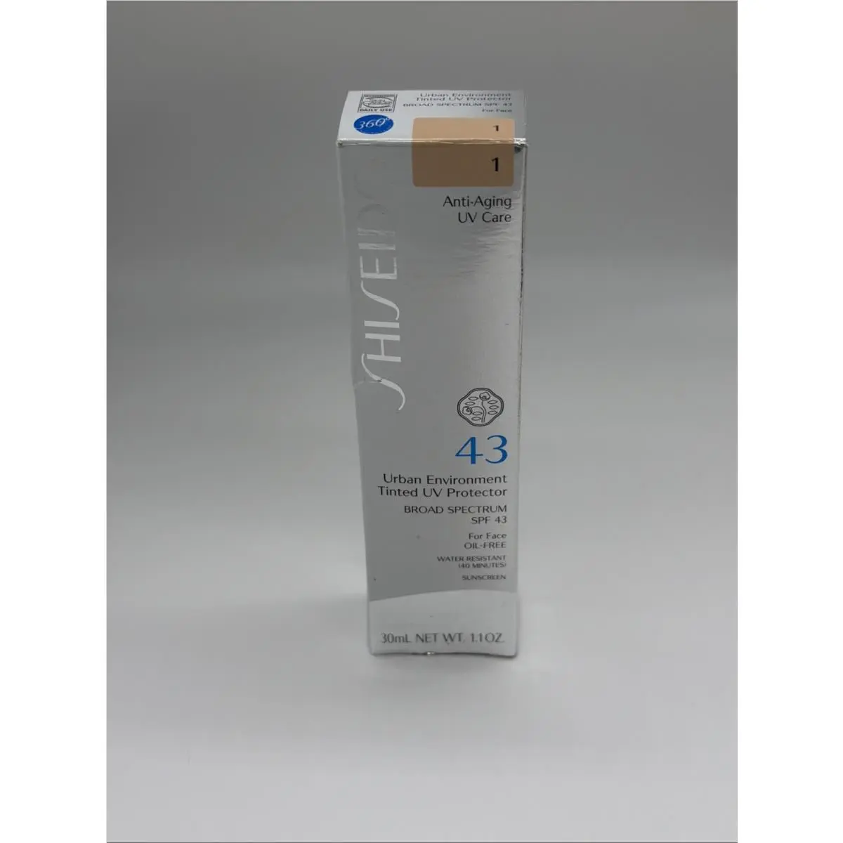 Shiseido Urban Environment Tinted UV Protector 43 1 Nwob F8