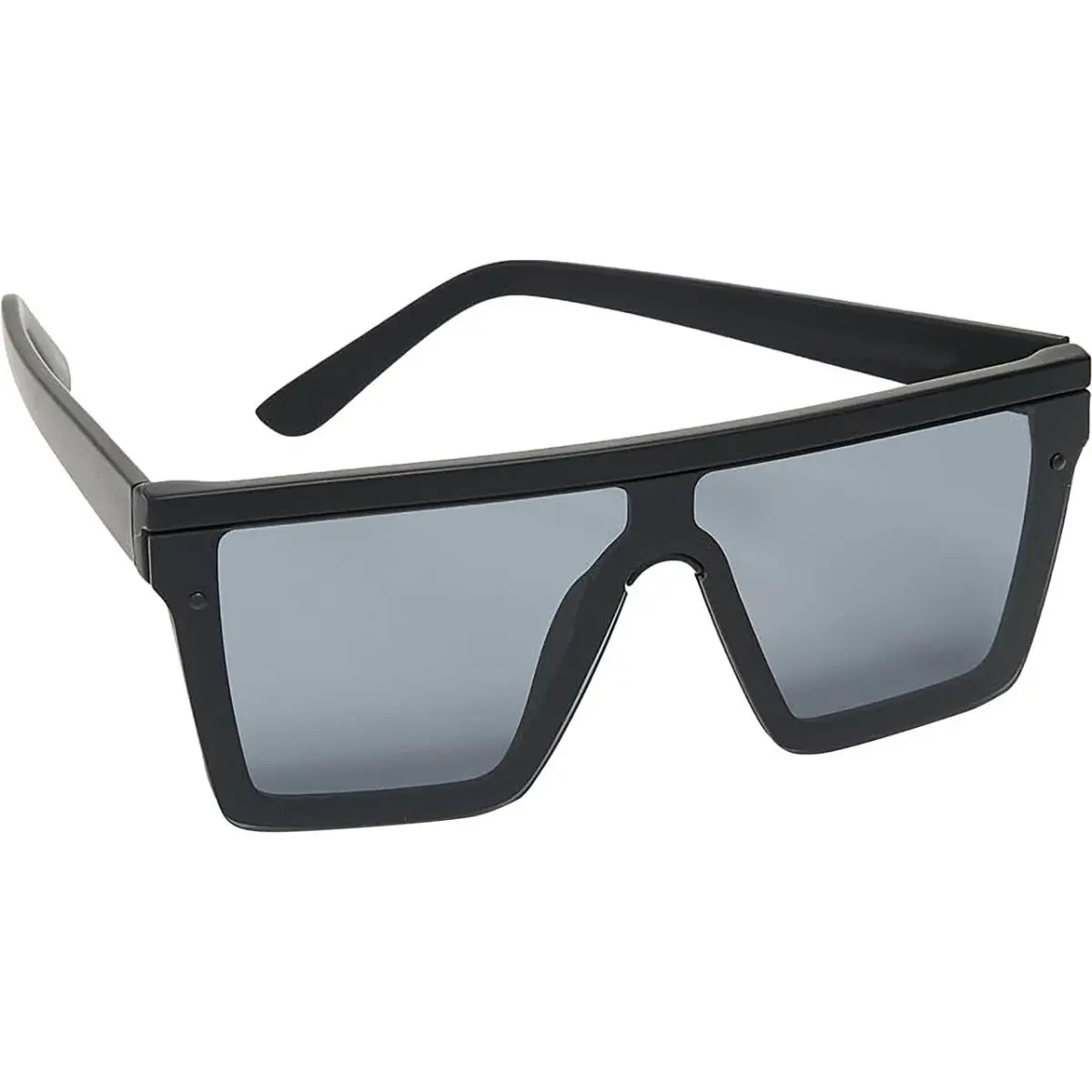 Quay Australia Hindsight Mens Rectangular Sunglasses Matte Black/smoke Grey 56mm