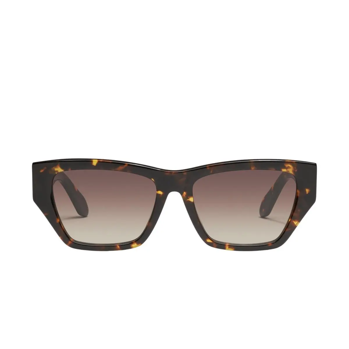 Quay Sunglasses For Men Women Angled Square Lenses with UV Protection No